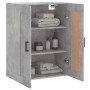 Armario de pared madera ingeniería gris hormigón 69,5x34x90 cm de vidaXL, Aparadores - Ref: Foro24-830384, Precio: 48,38 €, D...