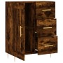 Aparador de madera de ingeniería roble ahumado 69,5x34x90 cm de vidaXL, Aparadores - Ref: Foro24-830249, Precio: 65,64 €, Des...