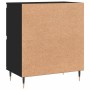 Black plywood sideboard 60x35x70 cm by vidaXL, Sideboards - Ref: Foro24-831205, Price: 65,98 €, Discount: %