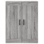 Armario de pared madera ingeniería gris Sonoma 69,5x34x90 cm de vidaXL, Aparadores - Ref: Foro24-830386, Precio: 67,69 €, Des...