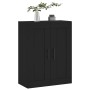 Armario de pared madera de ingeniería negro 69,5x34x90 cm de vidaXL, Aparadores - Ref: Foro24-830405, Precio: 83,64 €, Descue...