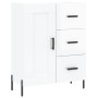 Glossy white plywood sideboard 69.5x34x90 cm by vidaXL, Sideboards - Ref: Foro24-830270, Price: 81,66 €, Discount: %