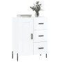 Glossy white plywood sideboard 69.5x34x90 cm by vidaXL, Sideboards - Ref: Foro24-830270, Price: 81,66 €, Discount: %