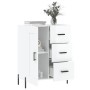 Glossy white plywood sideboard 69.5x34x90 cm by vidaXL, Sideboards - Ref: Foro24-830270, Price: 81,66 €, Discount: %