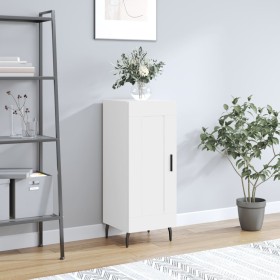 Engineered wood white sideboard 34.5x34x90 cm by vidaXL, Sideboards - Ref: Foro24-830460, Price: 61,99 €, Discount: %