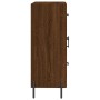 Aparador de madera de ingeniería marrón roble 69,5x34x90 cm de vidaXL, Aparadores - Ref: Foro24-830275, Precio: 75,89 €, Desc...