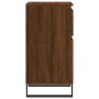 Aparador madera de ingeniería marrón roble 40x35x70 cm de vidaXL, Aparadores - Ref: Foro24-831178, Precio: 45,40 €, Descuento: %