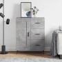 Engineered wood sideboard in concrete grey 69.5x34x90 cm by vidaXL, Sideboards - Ref: Foro24-830280, Price: 94,21 €, Discount: %