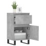 Aparadores 2 uds madera de ingeniería gris hormigón 40x35x70 cm de vidaXL, Aparadores - Ref: Foro24-831173, Precio: 72,29 €, ...