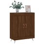 Oak brown engineered wood sideboard 69.5x34x90 cm by vidaXL, Sideboards - Ref: Foro24-830171, Price: 64,17 €, Discount: %