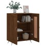 Oak brown engineered wood sideboard 69.5x34x90 cm by vidaXL, Sideboards - Ref: Foro24-830171, Price: 64,17 €, Discount: %