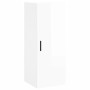 Glossy white wall cabinet 34.5x34x90 cm by vidaXL, Sideboards - Ref: Foro24-828870, Price: 56,27 €, Discount: %