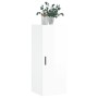 Glossy white wall cabinet 34.5x34x90 cm by vidaXL, Sideboards - Ref: Foro24-828870, Price: 56,27 €, Discount: %