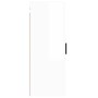 Glossy white wall cabinet 34.5x34x90 cm by vidaXL, Sideboards - Ref: Foro24-828870, Price: 56,27 €, Discount: %