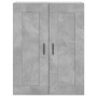 Concrete gray engineered wood wall cabinet 69.5x34x90 cm by vidaXL, Sideboards - Ref: Foro24-830400, Price: 62,01 €, Discount: %