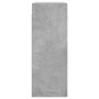 Armario de pared madera ingeniería gris hormigón 69,5x34x90 cm de vidaXL, Aparadores - Ref: Foro24-830400, Precio: 61,93 €, D...