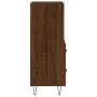 Aparador madera de ingeniería marrón roble 34,5x34x90 cm de vidaXL, Aparadores - Ref: Foro24-828667, Precio: 61,31 €, Descuen...