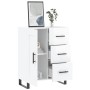 Glossy white plywood sideboard 69.5x34x90 cm by vidaXL, Sideboards - Ref: Foro24-830286, Price: 106,25 €, Discount: %