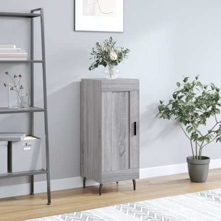 Aparador madera de ingeniería gris Sonoma 34,5x34x90 cm de vidaXL, Aparadores - Ref: Foro24-830466, Precio: 61,99 €, Descuent...