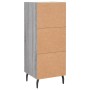 Aparador madera de ingeniería gris Sonoma 34,5x34x90 cm de vidaXL, Aparadores - Ref: Foro24-830466, Precio: 61,99 €, Descuent...