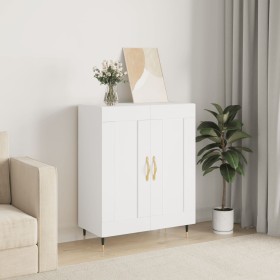 White engineered wood sideboard 69.5x34x90 cm by vidaXL, Sideboards - Ref: Foro24-830172, Price: 80,44 €, Discount: %