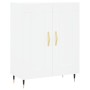 White engineered wood sideboard 69.5x34x90 cm by vidaXL, Sideboards - Ref: Foro24-830172, Price: 80,32 €, Discount: %