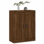 Engineered wood brown oak wall cabinet 69.5x34x90 cm by vidaXL, Sideboards - Ref: Foro24-830387, Price: 49,99 €, Discount: %