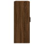 Armario de pared madera ingeniería roble marrón 69,5x34x90 cm de vidaXL, Aparadores - Ref: Foro24-830387, Precio: 49,86 €, De...