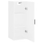 Armario de pared blanco 34,5x34x90 cm de vidaXL, Aparadores - Ref: Foro24-828852, Precio: 44,37 €, Descuento: %