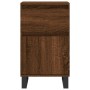 Aparadores 2 uds madera de ingeniería marrón roble 40x35x70 cm de vidaXL, Aparadores - Ref: Foro24-831179, Precio: 74,81 €, D...