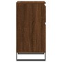 Aparadores 2 uds madera de ingeniería marrón roble 40x35x70 cm de vidaXL, Aparadores - Ref: Foro24-831179, Precio: 74,81 €, D...