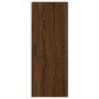 Armario de pared marrón roble 34,5x34x90 cm de vidaXL, Aparadores - Ref: Foro24-828875, Precio: 57,93 €, Descuento: %