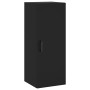 Black wall cabinet 34.5x34x90 cm by vidaXL, Sideboards - Ref: Foro24-828853, Price: 45,69 €, Discount: %