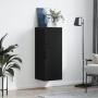 Armario de pared negro 34,5x34x90 cm de vidaXL, Aparadores - Ref: Foro24-828853, Precio: 45,85 €, Descuento: %