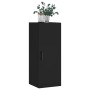 Black wall cabinet 34.5x34x90 cm by vidaXL, Sideboards - Ref: Foro24-828853, Price: 45,69 €, Discount: %