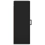 Black wall cabinet 34.5x34x90 cm by vidaXL, Sideboards - Ref: Foro24-828853, Price: 45,69 €, Discount: %