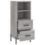 Aparador madera de ingeniería gris Sonoma 34,5x34x90 cm de vidaXL, Aparadores - Ref: Foro24-828682, Precio: 70,87 €, Descuent...