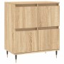 Sideboard aus Sonoma-Eichensperrholz, 60 x 35 x 70 cm von vidaXL, Sideboards - Ref: Foro24-831207, Preis: 92,99 €, Rabatt: %