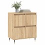 Sideboard aus Sonoma-Eichensperrholz, 60 x 35 x 70 cm von vidaXL, Sideboards - Ref: Foro24-831207, Preis: 92,99 €, Rabatt: %