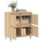 Sideboard aus Sonoma-Eichensperrholz, 60 x 35 x 70 cm von vidaXL, Sideboards - Ref: Foro24-831207, Preis: 92,99 €, Rabatt: %