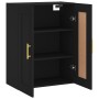 Armario de pared madera de ingeniería negro 69,5x34x90 cm de vidaXL, Aparadores - Ref: Foro24-830365, Precio: 92,67 €, Descue...