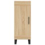 Sonoma oak plywood sideboard 34.5x34x90 cm by vidaXL, Sideboards - Ref: Foro24-830471, Price: 64,99 €, Discount: %