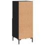 Aparador de madera contrachapada negro 34,5x34x90 cm de vidaXL, Aparadores - Ref: Foro24-828669, Precio: 67,99 €, Descuento: %