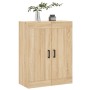 Armario de pared madera ingeniería roble Sonoma 69,5x34x90 cm de vidaXL, Aparadores - Ref: Foro24-830383, Precio: 66,99 €, De...