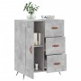 Aparador de madera de ingeniería gris hormigón 69,5x34x90 cm de vidaXL, Aparadores - Ref: Foro24-830232, Precio: 72,99 €, Des...