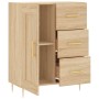 Aparador de madera de ingeniería roble Sonoma 69,5x34x90 cm de vidaXL, Aparadores - Ref: Foro24-830247, Precio: 91,85 €, Desc...