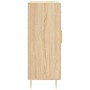 Aparador de madera de ingeniería roble Sonoma 69,5x34x90 cm de vidaXL, Aparadores - Ref: Foro24-830247, Precio: 91,85 €, Desc...