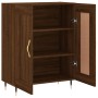 Aparador de madera de ingeniería marrón roble 69,5x34x90 cm de vidaXL, Aparadores - Ref: Foro24-830179, Precio: 77,11 €, Desc...