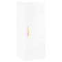 Armario de pared blanco brillante 34,5x34x90 cm de vidaXL, Aparadores - Ref: Foro24-828838, Precio: 48,99 €, Descuento: %