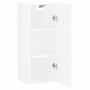 Armario de pared blanco brillante 34,5x34x90 cm de vidaXL, Aparadores - Ref: Foro24-828838, Precio: 48,99 €, Descuento: %